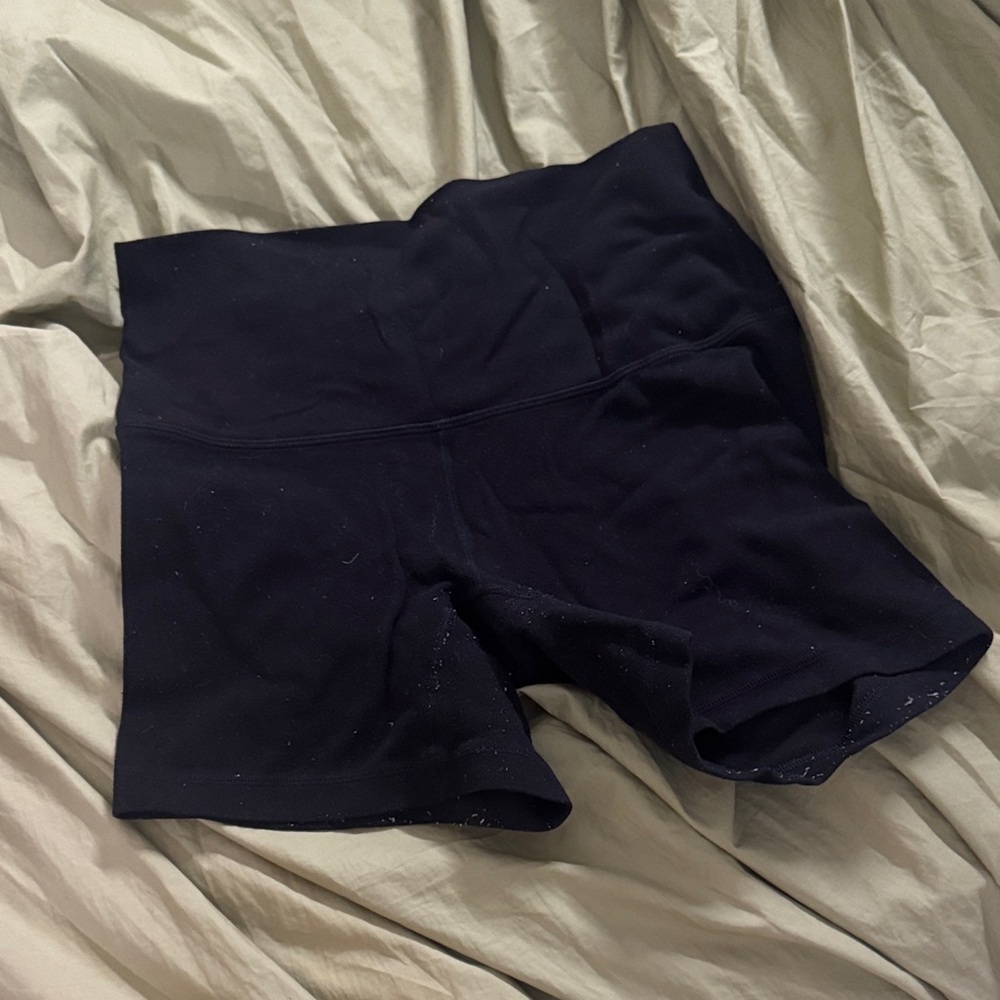 TNA Black High-Rise Bike Shorts